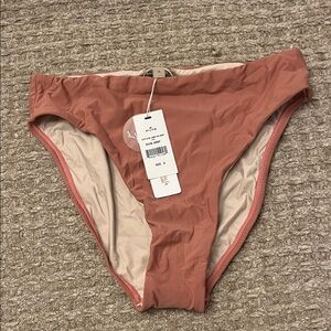 Pilyq Swim Bikini Bottom in Dusty Rose